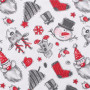 Kojenecké bavlněné polodupačky New Baby Christmas
