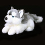 Plyšový pes husky ležící 30 cm Eco-Friendly Rappa
