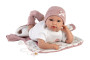 Obleček pro panenku miminko New Born velikosti 35-36 cm s doplňky Llorens