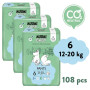 Jednorázové eko pleny Pants 6 Junior 12-20 kg (108 ks), měsíční balení Muumi Baby