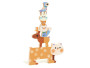 Dřevěné puzzle WoodyStack 5 ks Djeco