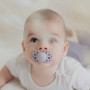 Infinity symetrické dudlíky silikon 0 - 6 měsíců 2 ks Bibs
