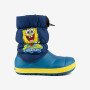 Dětské zimní boty - zateplené sněhule SpongeBob modré