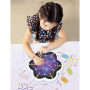 Quercetti Play Creativo String Art Mandala – kreslení pomocí nití a kolíčků