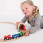 Cihlový železniční tunel Bigjigs Rail