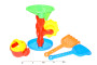 Písek set 22 cm 4 ks Wiky