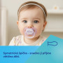Dudlík svítící silikonový symetrický Nightglow Canpol babies 0 - 6 m 2 ks 