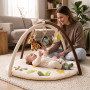 Interaktivní hrací deka s hrazdou Cuddle, Safari Zopa