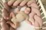 Mušelínový mantinel cop 200 cm Babymatex – chránič do postýlky