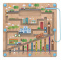 Toys Magnetická hrací deska City 2Kids