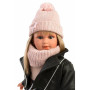 CARLA 54040 Llorens - realistická panenka s látkovým tělem - 40 cm