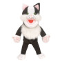 Velký maňásek s otevírací pusou - Kočička Fiesta Crafts