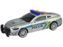 Policejní auto na setrvačník 17 cm se světlem a zvukem