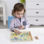 Puzzle se zvuky Zvířátka z džungle Pastel