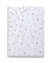 Mušelínové prostěradlo Design s gumou 60 x 120 cm BabyMatex