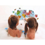 Hračka do vody puzzle Mapa světa Janod
