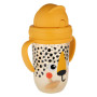 Hrneček nevylévací se slámkou a závažím BabiesBoo 270 ml Gepard Canpol babies