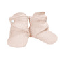 Capáčky pro miminko barefoot svetrové Powder pink Esito 