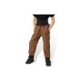 Rostoucí softshellové kalhoty Sport Brown Esito