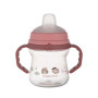 Hrneček se silikonovým pítkem FirstCup BONJOUR PARIS 150 ml Canpol Babies