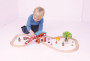 Dřevěná vláčkodráha hasičská stanice Bigjigs Rail