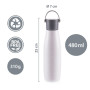 Termoska na tekutiny s držákem 480 ml Zopa