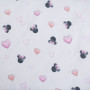 Povlečení do postýlky Minnie Blush Pink 100 x 135, 40 x 60 cm Jerry Fabrics