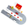 Dřevěná sada příslušenství silnice Bigjigs Rail