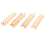 Střední rovné koleje 16 cm 4 ks Bigjigs Rail