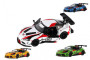 Auto Kinsmart Toyota GR Supra Racing kov 13 cm na zpětné natažení