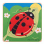 Vkládací puzzle životní cykly berušky Bigjigs Toys