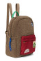 Teddy Midi Backpack - batůžek s přední kapsou Studio Noos