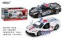 Auto policejní kovové 12 cm