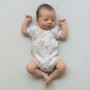 Zavinovací kojenecké body krátký rukáv mušelín Kočička Baby Service