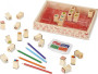 Dřevěná sada razítek s pastelkami 32 ks Melissa & Doug 