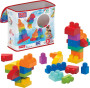 Mega Bloks velký pytel kostek - modrý (80 ks)