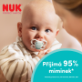 Dudlík Perfect Match Air Fox/Bear 0-2 m 2 ks box Nuk