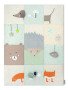 Hrací deka MoMi VOLPI patchwork