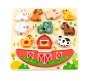 Balanční puzzle Farma 2 v 1 2Kids Toys