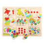 Obrázkové počítací puzzle Bigjigs Toys
