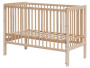 Postýlka se stahovacím bokem Scarlett Perta - buk - ECO 120 x 60 cm