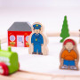Moje první vláčkodráha 19 dílů Bigjigs Rail 