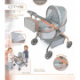 Můj první kočárek pro panenky s taškou City X 2024 - 56 cm DeCuevas