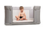 Mušelínové prostěradlo s gumou 58 x 110 x 8 cm béžové BabyMatex
