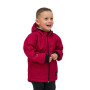 Dětská zimní softshellová bunda s beránkem Lamb Red Esito