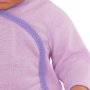 Dupačky pro panenku fialové s doplňky LullaBaby