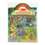 Adhezní sešit se samolepkami Safari Melissa & Doug