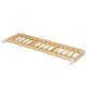 Zábrana na postel dřevěná