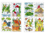 Pohádkový svět - nálepkové puzzle /pohádkový svět