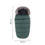 Set zimní fusak Comfy 4 v 1 + rukavice na kočárek Furry Petite & Mars
